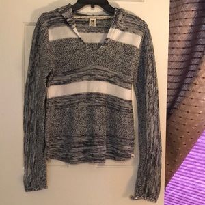 Roxy knit hooded sweater